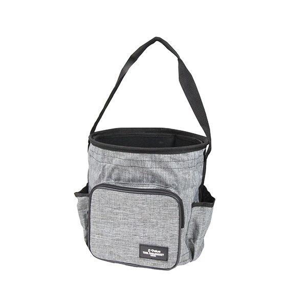 4977292969895 E－Value ツールバケット グレー EーValue 作業工具 道具袋 ツールバケットグレー