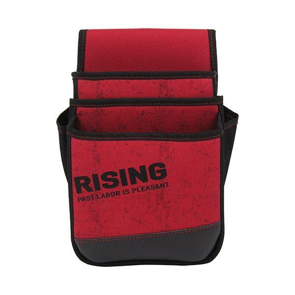 4977292970990 HUKURO 腰袋3段 デニム調 RIS－105－RD 腰袋3段ーデニム調 腰袋3段デニム調 作業工具