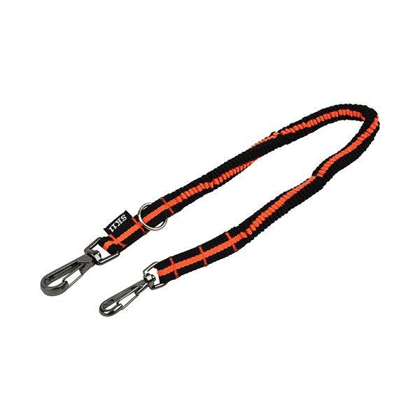 4977292974202 SK11 布製安全コード3KGフック SNSC－3－H－LOR 蛍光オレンジ 1コ入セーフティーコード