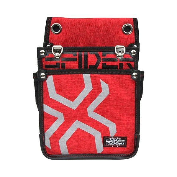 4977292976442 SK11 鳶用腰袋Mインナーポケット付 SPD－RD－5 レッド 作業工具 藤原産業 道具袋
