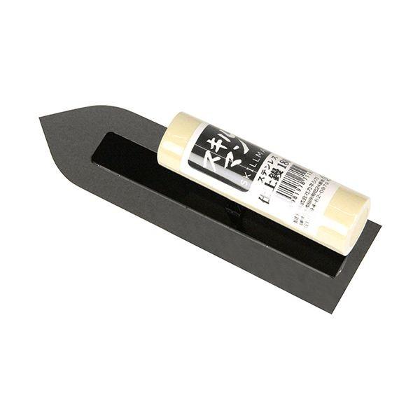 4981978711937 金鹿 スキルマンステン仕上 180mmX0．3mm カネシカ 作業工具 大工道具 左官用品