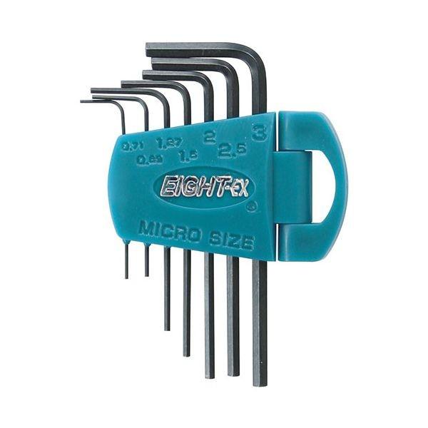 4984798101995 エイト 六角棒マイクロサイズ 7本組 M－7MH 六角棒スパナ 標準寸法 六角棒マイクロサイズ7本組