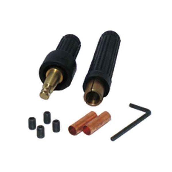 4991945025523 スズキット N型プラグ・ソケット38sq P－594 ネジ式ケーブルジョイント 1ホンクミ