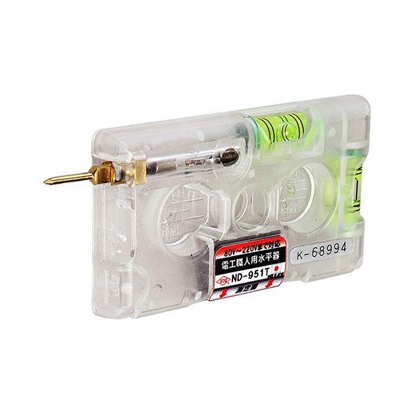 4993711584661 KOD 電工職人用水平器 検電付 ND－951T アカツキ製作所 電工職人用水平器検電付