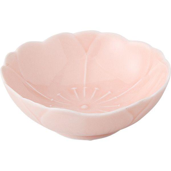 西海陶器 12842 【5個入】 さくら 小付 桃釉