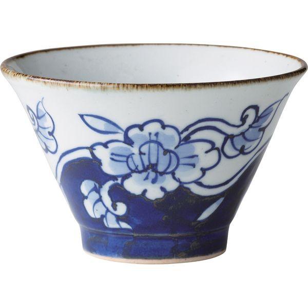 西海陶器 18071 568碗 ボタン唐草 波佐見焼 ll 翔芳窯568碗 化粧箱入り はさみ焼 ご飯茶碗 ギフト 贈り物 お茶碗