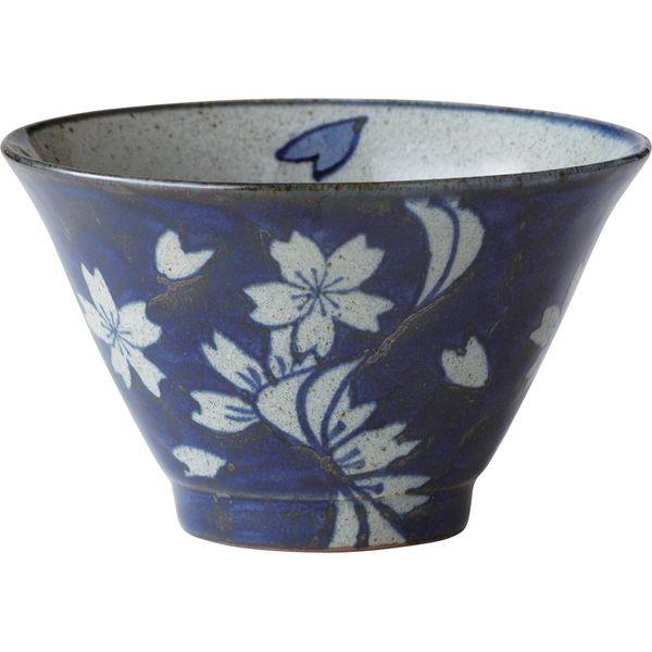 西海陶器 18075 568碗 流水桜 波佐見焼 翔芳窯568碗 ご飯茶碗 お茶碗 贈り物 うつわ ギフト 飯碗 柄物 小鉢