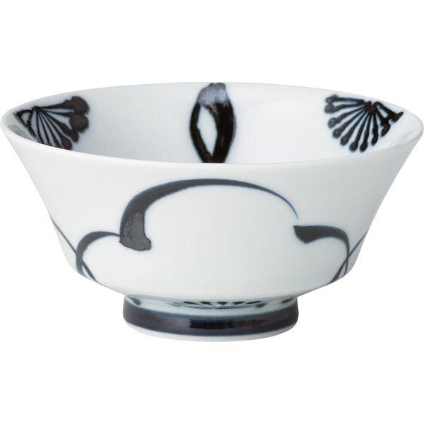 西海陶器 18156 すゑひろ碗 梅花 M 波佐見焼 福峰陶苑すゑひろ碗 有田焼としても流通 電子レンジ使用可 はさみ焼 末広碗