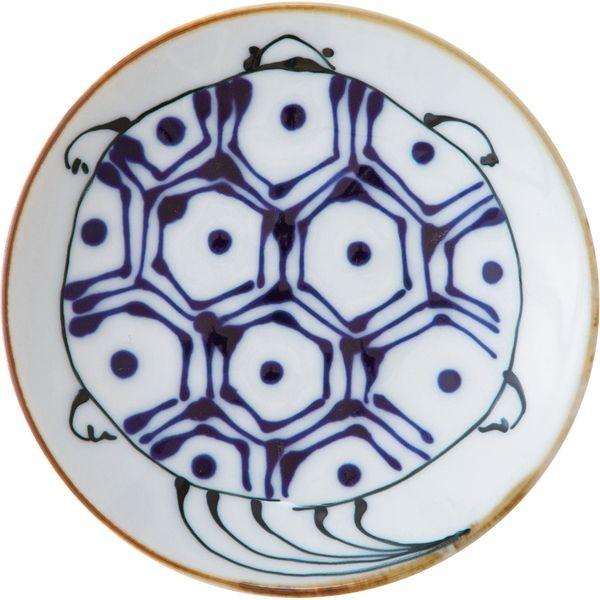 西海陶器 18194 kotohogi 小皿 亀 波佐見焼 お祝い 縁起物 翔芳窯kotohogi 電子レンジ使用可