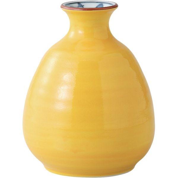 西海陶器 21947 【3個入】 黄交趾 徳利