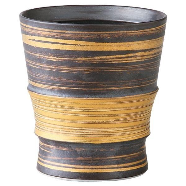 西海陶器 58516 金彩 ワビカップ 波佐見焼 275ml 波佐見焼金彩 ハイボール 日本酒 コップ 即納 保温 焼酎 酒器