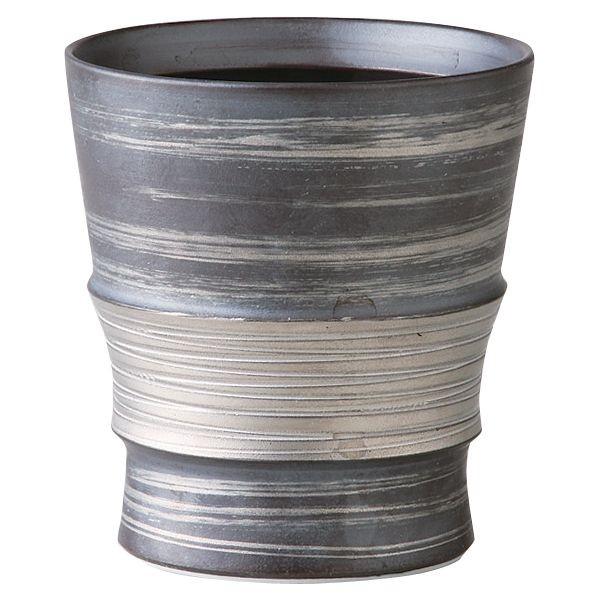 西海陶器 58517 銀彩 ワビカップ 波佐見焼 275ml 波佐見焼銀彩 ハイボール 日本酒 コップ お酒 保温 保冷 酒器