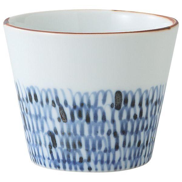 西海陶器 60437 【3個入】 みじん唐草 そば猪口