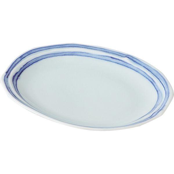 西海陶器 66348 【5個入】 ライン 楕円多用皿