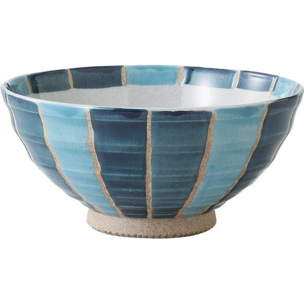 西海陶器 66381 【5個入】 十草 飯碗 青