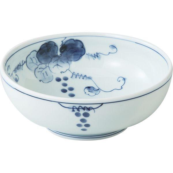 西海陶器 69423 【2個入】 平成ぶどう 軽量めん鉢