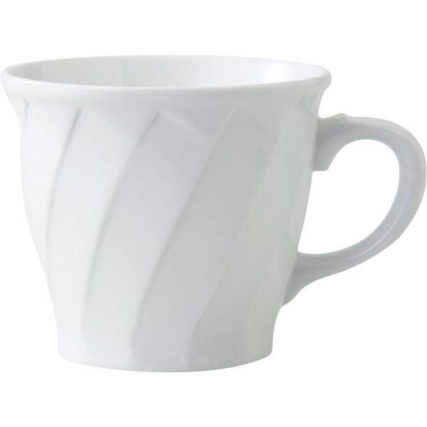 西海陶器 73422 白磁 マグ 斜め彫 白磁斜め彫 波佐見焼 275ml CMLF-1154815 彫刻紋マグ