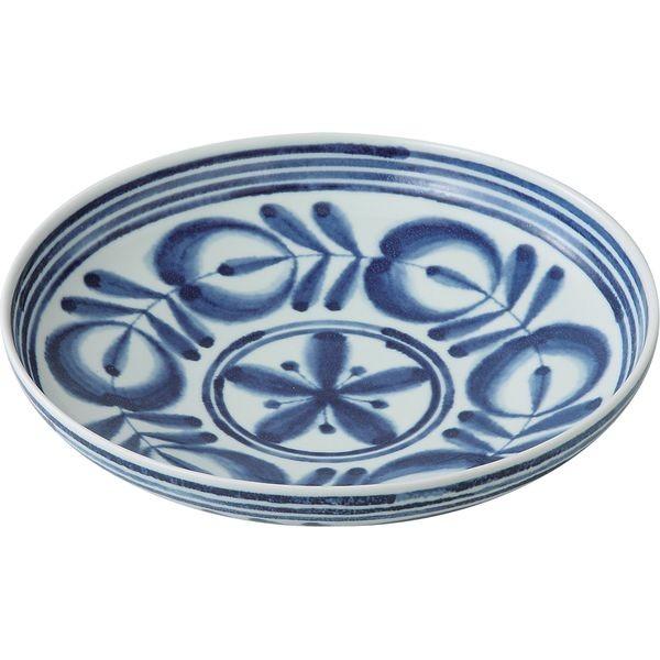 西海陶器 73507 モダンブルー プレート LL 波佐見焼 modern Blue プレートLL ITEMモダンブルー