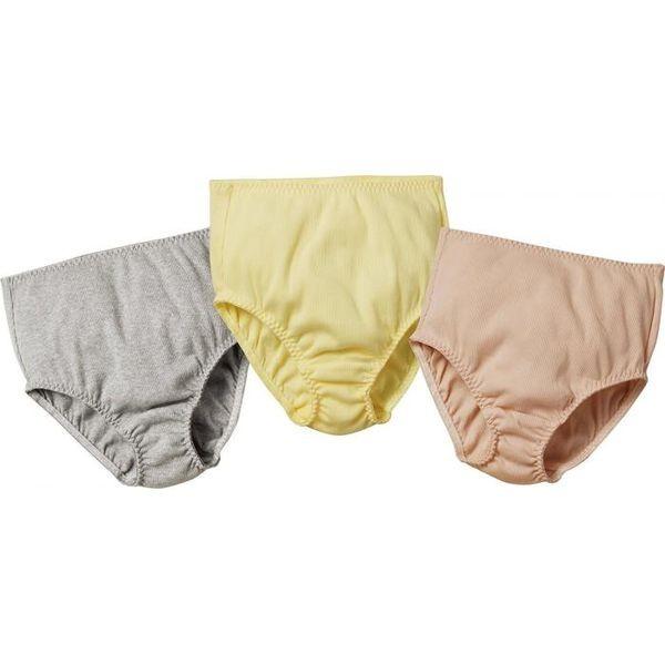 4985697220237 綿100％深ばきリブ編ショーツ 3色組 LL【キャンセル不可】 LL綿100 ストレッチ レディース