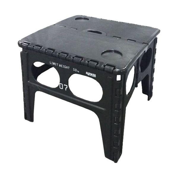4589799540073 【6個入】FOLDING TABLE（フォールディングテーブル） Chapel（チャペル） Black SLW007【キャンセル不可】