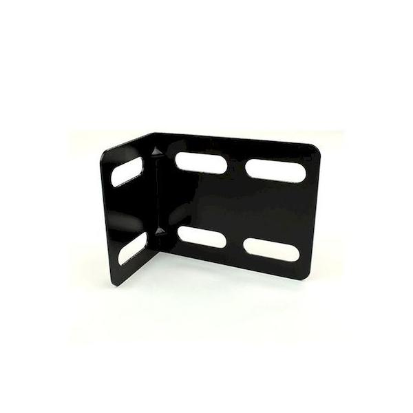 和気産業 4903757115699 BS－569 補助金具ステイ 黒 厚み1．2mmX幅52mmX長さ65mm