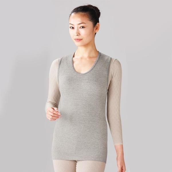 4985697003663 備長炭あたたかロングベスト M－L【キャンセル不可】 セルヴァン M-Lあったかグッズ 機能性インナー