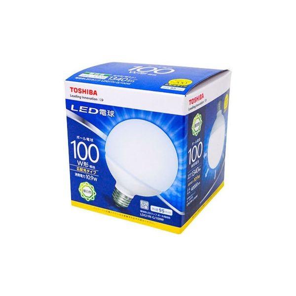 東芝 TOSHIBA LDG11N-G/100W LED電球ボール電球形 LDG11NG/100W
