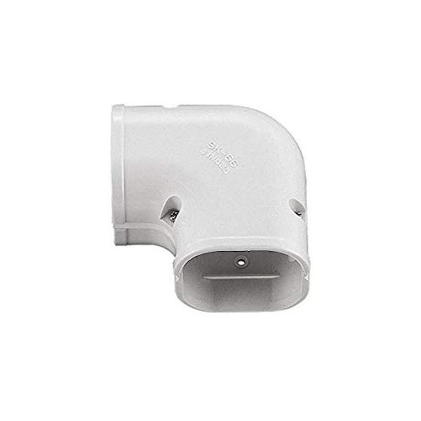 因幡電工 イナバ SK-100-W スリムコーナー平面90° SK100W ホワイト 100タイプ スリムダクトS