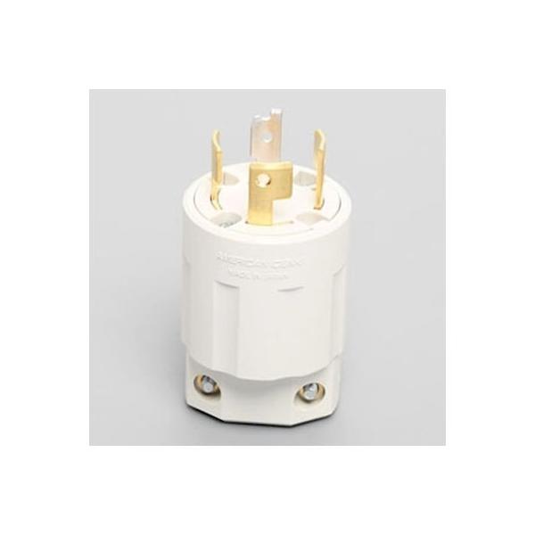 アメリカン電機 アメリカン 4222N-IV ヒッカケ プラク E3P 引掛形 プラグ 白 4222NIV