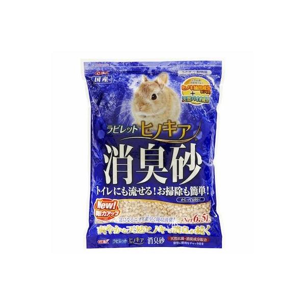 【お一人さま1点限り】GEX ジェックス 4972547036223 ラビレット ヒノキア消臭砂 6．5L