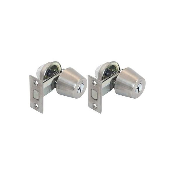 GOAL ゴール V-AD-5 BS60MM DT30MM-43MM KA チューブラー本締錠 AD（2個同一） VAD5BS60MMDT30MM43MMKA