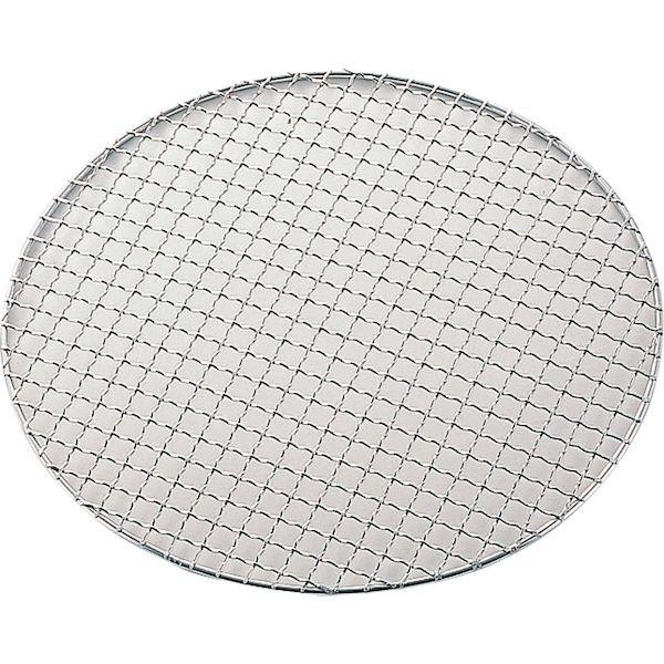 4967151107544 エムテートリマツ MT 18－8ステン太線クリンプ焼網 丸 21cm