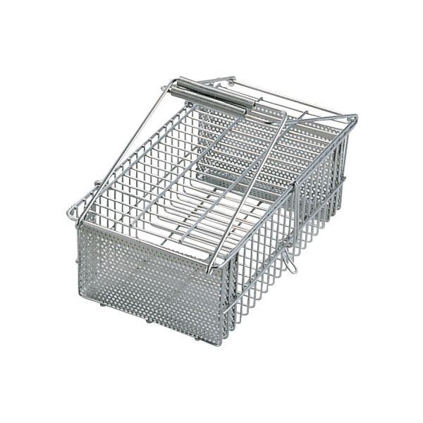 4967151187010 エムテートリマツ MT 18－8スプーン消毒篭 大 消毒カゴ MT18-8スプーン消毒篭