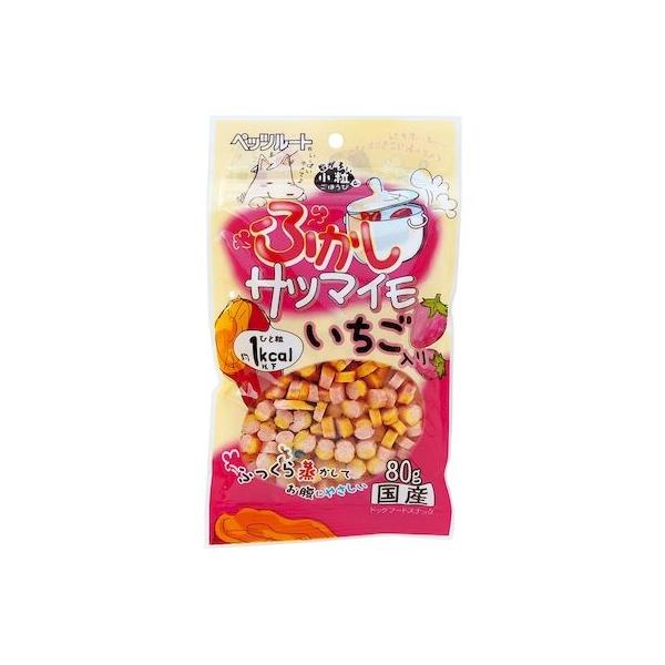 ペッツルート 4984937687168 ふかしサツマイモ いちご入り 80g