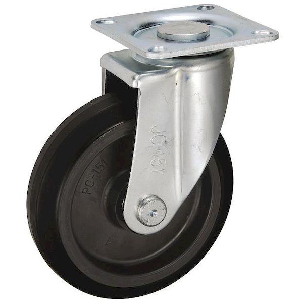 岐阜産研工業 ウカイ PCJC-151 PCJCタイプ 静流タイプ サイズ150mm 旋回キャスター PCJC151