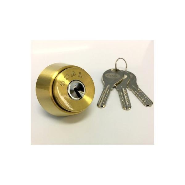 GOAL ゴール V-GM LA-U 5 (21) 扉厚30-43MM 取替用シリンダー VGMLAU5(21)扉厚3043MM