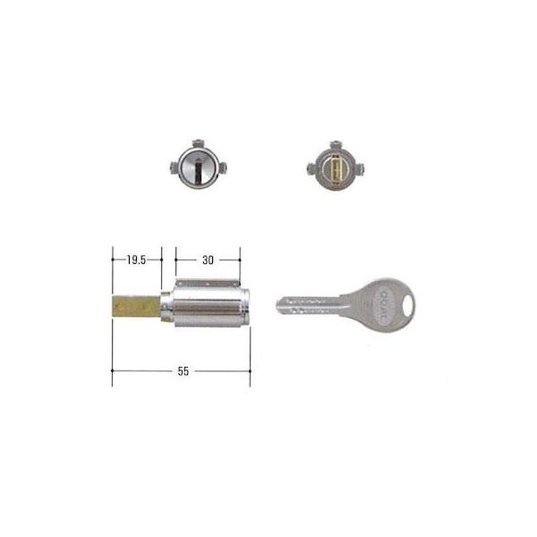 GOAL ゴール V-PX 19.5ﾐﾘ 扉厚40-43MM 取替用シリンダー VPX19.5ﾐﾘ扉厚4043MM