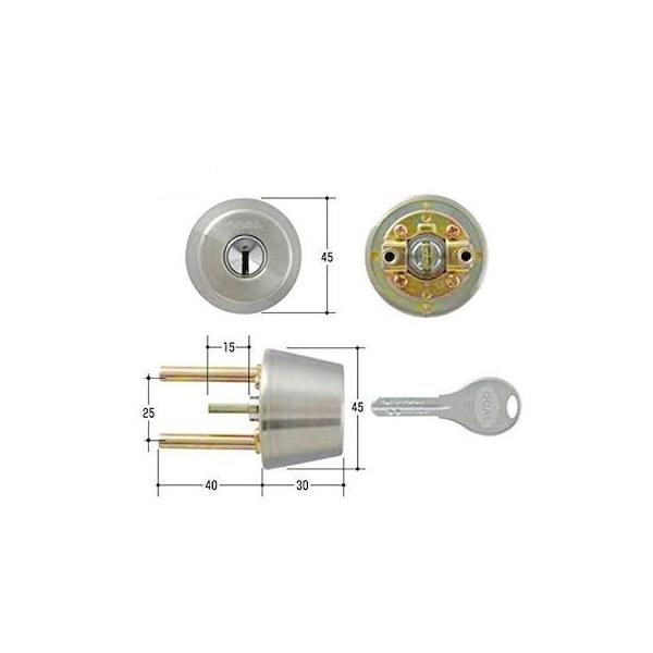 GOAL ゴール V-TX 43-37 11 扉厚43-46MM 取替用シリンダー VTX433711扉厚4346MM