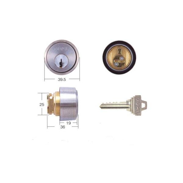 GOAL ゴール P-PSD 5 扉厚28-38MM 取替用シリンダー PPSD5扉厚2838MM