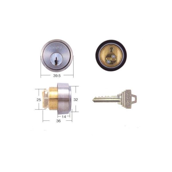 GOAL ゴール P-PSD 5 扉厚38-48MM 取替用シリンダー PPSD5扉厚3848MM