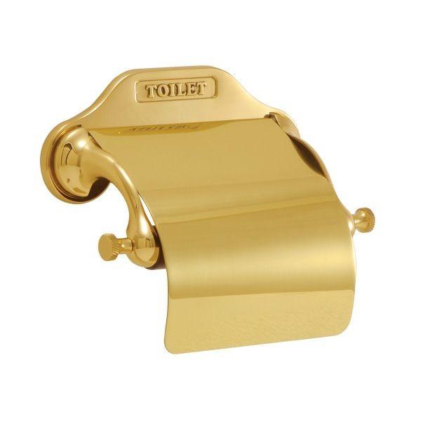 ゴーリキアイランド 640330 真鍮製ペーパーホルダー クラシックシリーズ カバー有 金色 真鍮 紙巻き器 アンティーク レトロ 北欧