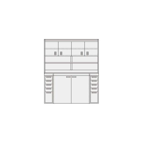 パールホワイトで使いやすい大型保管庫PN-H83DW