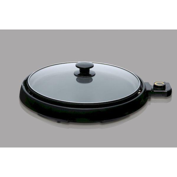 アイリスオーヤマ IRIS IHP-C320-B 丸型ホットプレート IHPC320B 焼肉 ブラック キッチン家電 パーティー