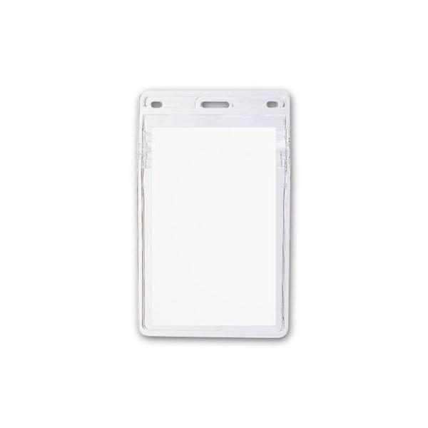 ソニック NF-578-1 【10個入】 名札用表示面 縦型 チャックタイプ バラ NF5781 IDカード 定期入れ