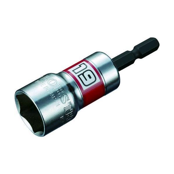 ロブテックス DS19SS 電ドルソケット“ストロック” ショートソケット ６角 対辺１９ｍｍ 6角 エビ ショートソケット エビストロック186