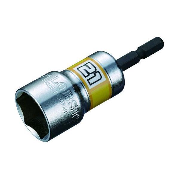 ロブテックス DS21SS 電ドルソケット“ストロック” ショートソケット ６角 対辺２１ｍｍ 6角 エビ ショートソケット エビストロック186