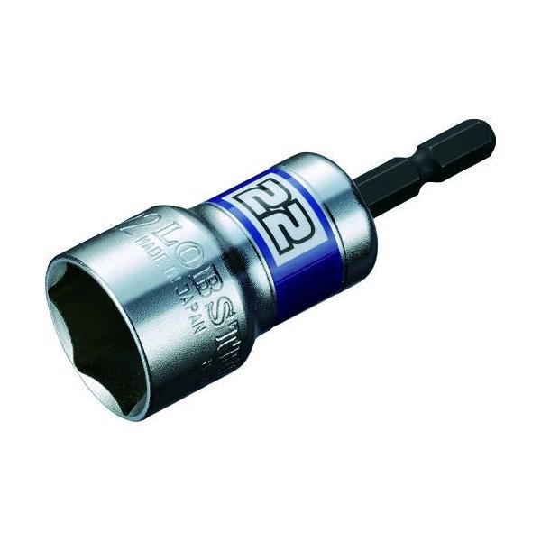 ロブテックス DS22SS 電ドルソケット“ストロック” ショートソケット ６角 対辺２２ｍｍ 6角 エビ ショートソケット エビストロック186