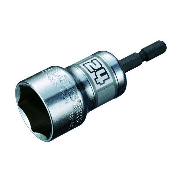 ロブテックス DS24SS 電ドルソケット“ストロック” ショートソケット ６角 対辺２４ｍｍ 6角 エビ ショートソケット エビストロック186