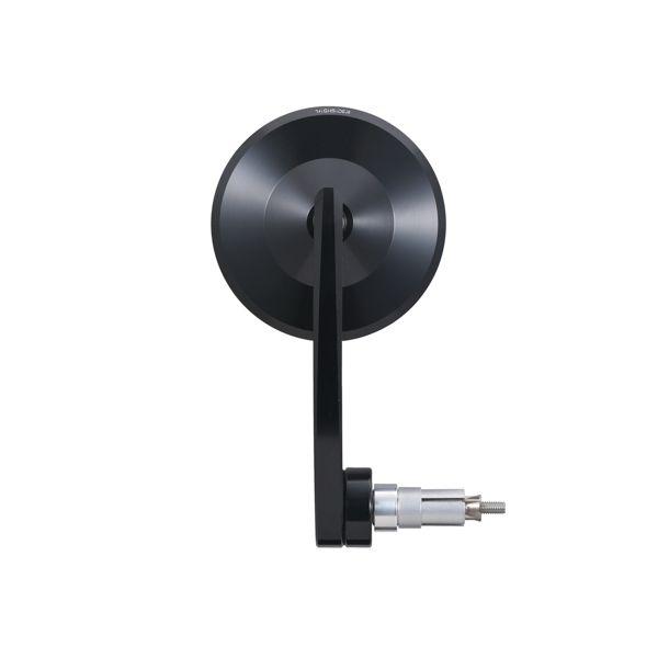 デイトナ DAYTONA 15163 HIGHSIDER バーエンドミラー モンタナ EVO ブラック MONTANA