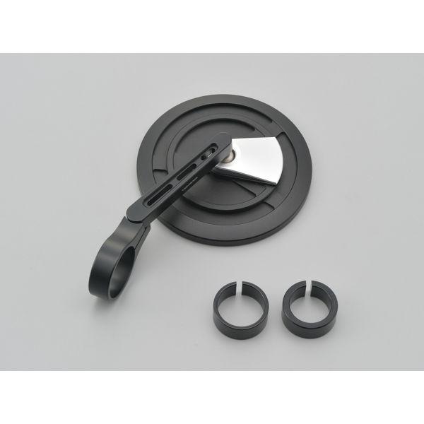 デイトナ DAYTONA 15603 バーエンドミラー EP－1 ブラストブラック シルバー BARENDミラー